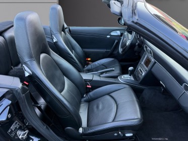 Porsche 911 carrera 4 cabriolet 997 4 s cabriolet 3.8i tiptronic s a pack chrono siege chauffant electrique echappement...
