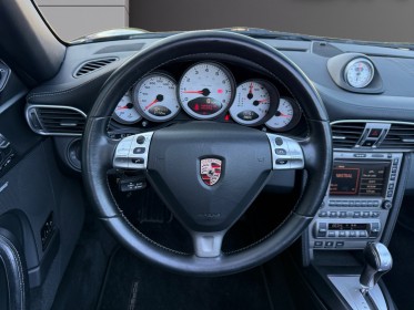 Porsche 911 carrera 4 cabriolet 997 4 s cabriolet 3.8i tiptronic s a pack chrono siege chauffant electrique echappement...