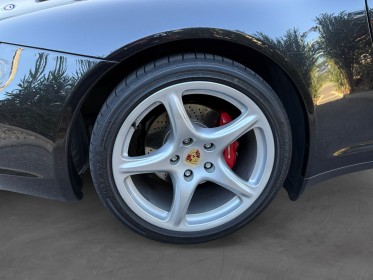 Porsche 911 carrera 4 cabriolet 997 4 s cabriolet 3.8i tiptronic s a pack chrono siege chauffant electrique echappement...