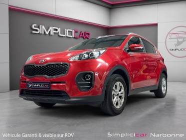 Kia sportage 1.6 gdi 132 isg 4x2 active radar de recul climatisation garantie 12 mois occasion simplicicar narbonne...