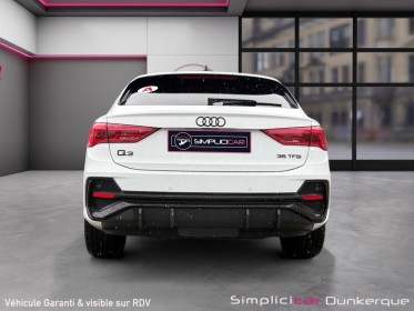 Audi q3 sportback 35 tfsi 150 ch s tronic 7 s line sièges chauffants carplay virtual cockpit occasion simplicicar dunkerque...