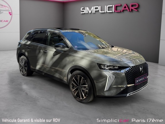 Ds ds 7 hybride rechargeable e-tense 225 eat8 opera/ toit ouvrant panoramique/ camera 360 / garantie janvier 2027 occasion...