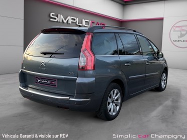 Citroen c4 picasso e-hdi 110 airdream exclusive bmp6 - garantie 12mois - 7 places - toit panoramique - clim auto - regulateur...