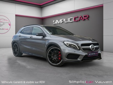Mercedes classe gla 45 amg 4-matic speedshift dct amg a, toit ouvrant, caméra, garantie 12 mois occasion simplicicar lunel...