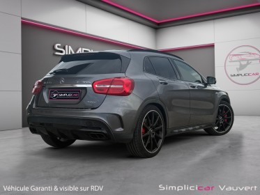 Mercedes classe gla 45 amg 4-matic speedshift dct amg a, toit ouvrant, caméra, garantie 12 mois occasion simplicicar lunel...