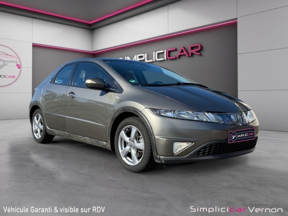 Honda civic 1.4 confort 83 ch ba  full cuir beige  suivi entretien  garantie 12 mois occasion simplicicar vernon simplicicar...