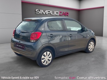 Citroen c1 c1 vti 72 feel - faible kilometrage - garantie 12 mois occasion simplicicar coeur d'yvelines - auto expo 78...
