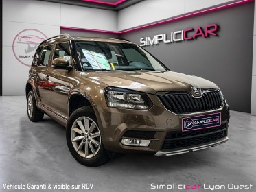 Skoda yeti 1.4 tsi 125 green tec ambition occasion simplicicar lyon ouest simplicicar simplicibike france