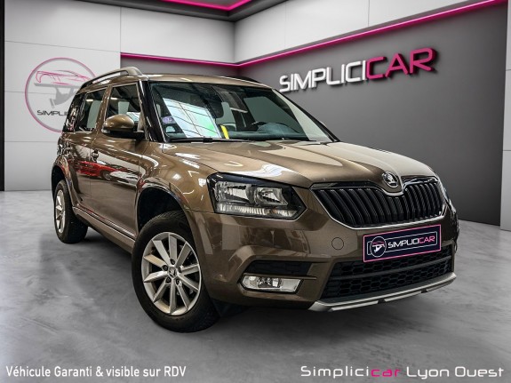 Skoda yeti 1.4 tsi 125 green tec ambition occasion simplicicar lyon ouest simplicicar simplicibike france