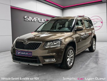 Skoda yeti 1.4 tsi 125 green tec ambition occasion simplicicar lyon ouest simplicicar simplicibike france