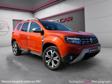 Dacia duster blue dci 115 4x2 prestige  / suivi complet dacia / garantie 12 mois occasion simplicicar perpignan  simplicicar...