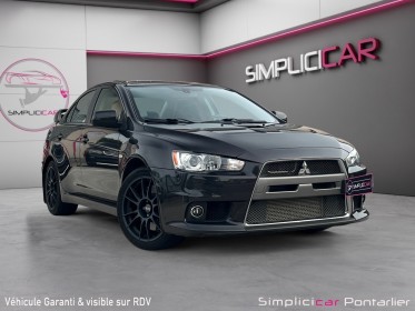 Mitsubishi lancer evolution 2.0 turbo mr tc-sst occasion simplicicar pontarlier simplicicar simplicibike france