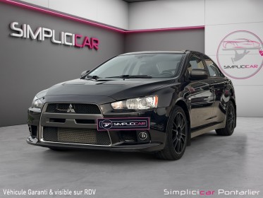 Mitsubishi lancer evolution 2.0 turbo mr tc-sst occasion simplicicar pontarlier simplicicar simplicibike france