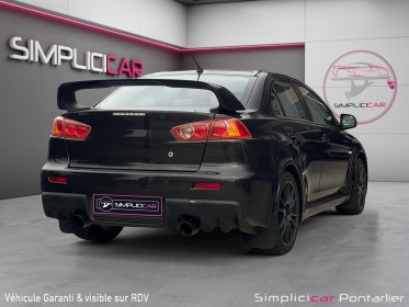 Mitsubishi lancer evolution 2.0 turbo mr tc-sst occasion simplicicar pontarlier simplicicar simplicibike france