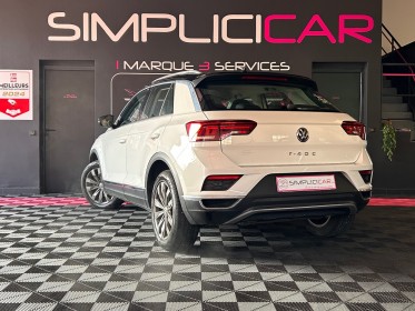Volkswagen t-roc 2.0 tdi 150 start/stop dsg7 carat garantie-12 mois occasion  simplicicar aix les bains simplicicar...