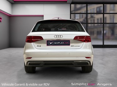 Audi a3 sportback 40 e-tron 204 s tronic 6 garantie 12 mois sièges chauffants occasion simplicicar angers simplicicar...