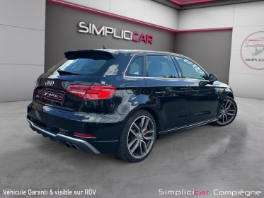 Audi s3 sportback 2.0 310ch quattro - cockpit  - suivi - no fap - immat fr - occasion simplicicar compiegne simplicicar...