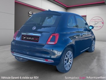 Fiat 500 serie 6 euro 6d 1.2 69 ch eco pack lounge carplay garantie 12 mois occasion montpellier (34) simplicicar...