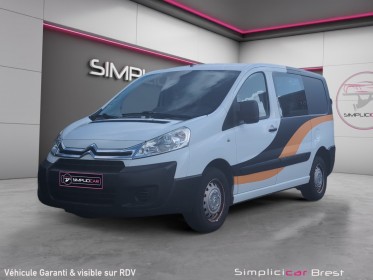Citroen jumpy fourgon gn tole 27 l1h1 hdi 125 fap confort - garantie 12 mois occasion simplicicar brest simplicicar...