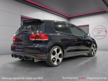 Volkswagen golf 2.0 tsi 210 gti carplay toit ouvrant suspension réglable ligne origine fournie garantie 12 mois occasion...