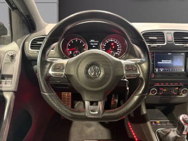 Volkswagen golf 2.0 tsi 210 gti carplay toit ouvrant suspension réglable ligne origine fournie garantie 12 mois occasion...