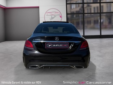 Mercedes classe c 220 d 9g-tronic amg line occasion simplicicar carcassonne simplicicar simplicibike france