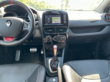 Renault clio iv 1.6 turbo 220 edc rs trophy - 1°main/suivi renault/ligne akra/sono bose - garantie 12 mois occasion...