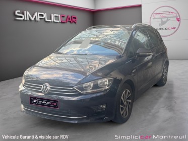 Volkswagen golf sportsvan 1.6 tdi 115 fap bmt sound occasion montreuil (porte de vincennes)(75) simplicicar simplicibike france