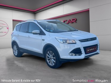 Ford kuga 2.0 tdci 150 ch titanium 4x4 bva / entretien à jour / garantie 12 mois occasion simplicicar royan simplicicar...