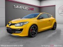 Renault megane iii coupe rs 2.0 265ch - jaune sirius - bose - jantes steev 19 - suivi complet occasion simplicicar rennes...