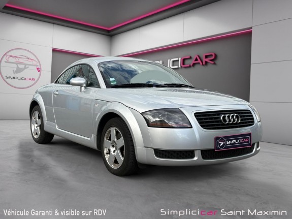Audi tt coupe 1.8t / kilomÉtrage d'origine / carnet d'entretien disponible occasion simplicicar st-maximin simplicicar...