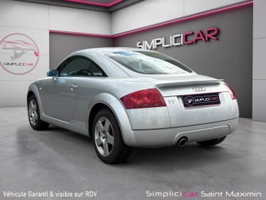 Audi tt coupe 1.8t / kilomÉtrage d'origine / carnet d'entretien disponible occasion simplicicar st-maximin simplicicar...