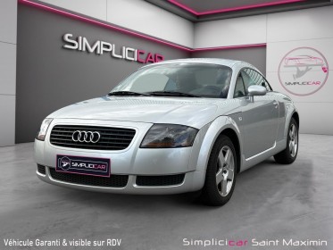 Audi tt coupe 1.8t / kilomÉtrage d'origine / carnet d'entretien disponible occasion simplicicar st-maximin simplicicar...