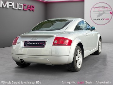 Audi tt coupe 1.8t / kilomÉtrage d'origine / carnet d'entretien disponible occasion simplicicar st-maximin simplicicar...