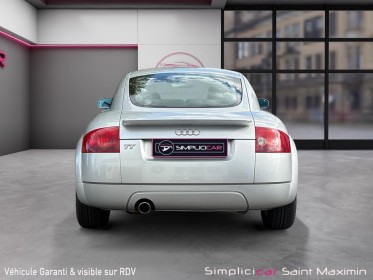 Audi tt coupe 1.8t / kilomÉtrage d'origine / carnet d'entretien disponible occasion simplicicar st-maximin simplicicar...