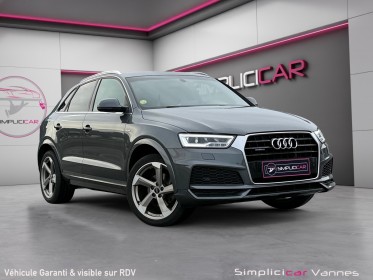 Audi q3 q3 2.0 tdi 150 ch s tronic 7 quattro s line attelage garantie 12 mois occasion scl 56 - simplicicar vannes...