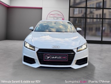 Audi tt coupe 1.8 tfsi 180 s tronic 7 s line - garantie 12 mois - siÈges chauffant - apple carplay occasion paris 17ème...