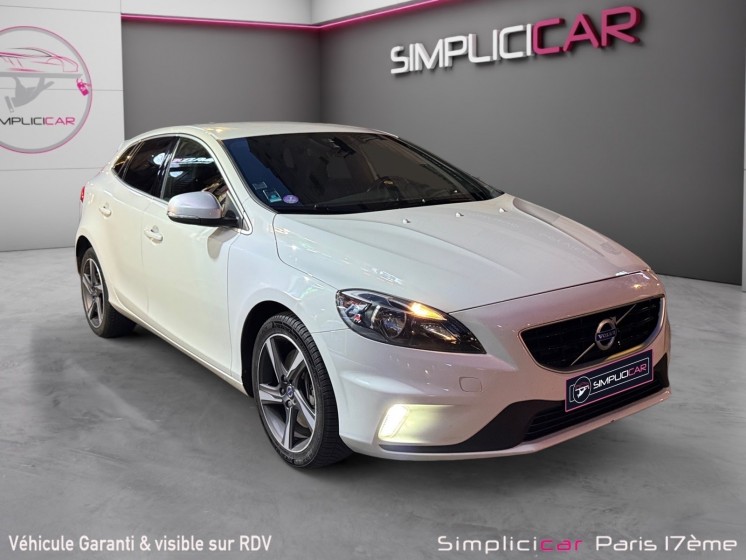 Volvo v40 t3 152 r-design geartronic a - garantie 12 mois occasion paris 17ème (75)(porte maillot) simplicicar simplicibike...
