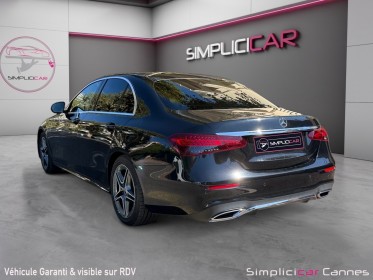 Mercedes classe e 220 d 9g-tronic amg line occasion cannes (06) simplicicar simplicibike france