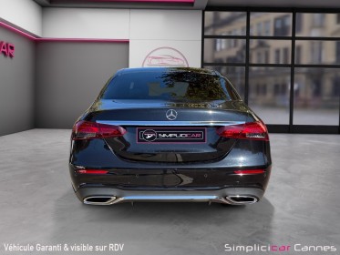 Mercedes classe e 220 d 9g-tronic amg line occasion cannes (06) simplicicar simplicibike france