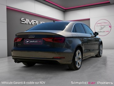 Audi a3 berline 2.0 tdi 150 ambition, audi drive select régulateur sièges chauffants garantie 12 mois occasion simplicicar...