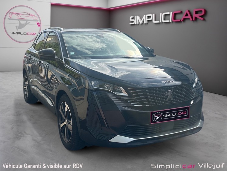 Peugeot 3008 bluehdi 130ch ss eat8 gt, caméra de recul, apple carplay, sièges massant, garantie 12 mois occasion...