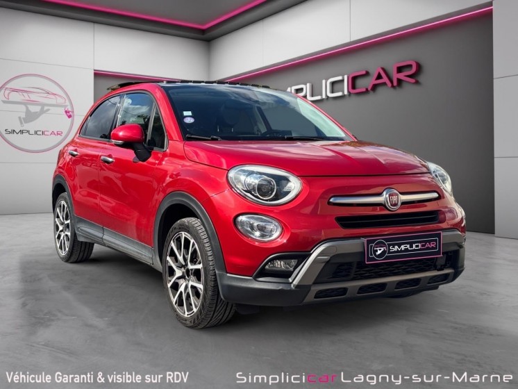 Fiat 500x 1.4 multiair 140 ch cross - toit pano ouvrant - camera de recul - avertisseur angle mort - demarrage sans cle -......