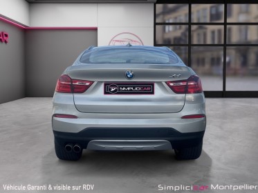 Bmw x4 f26 xdrive35i 306ch xline toit ouvrant caméra de recul feux directionnels garantie 12 mois occasion montpellier (34)...