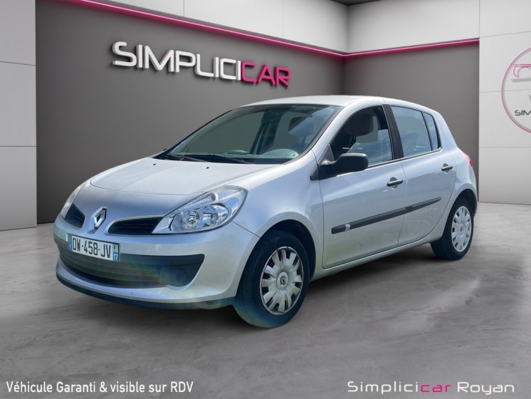 Renault clio iii 1.4 16v 100 ch authentique entretien à jour / garantie 12 mois occasion simplicicar royan simplicicar...