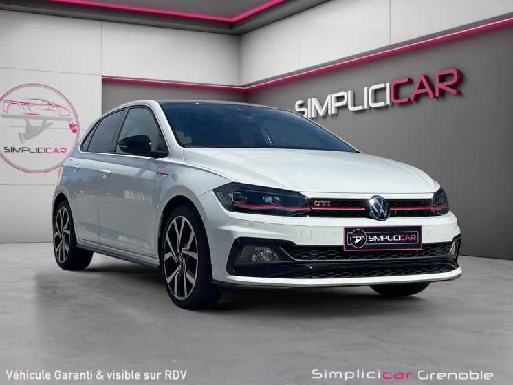 Volkswagen polo 2.0 tsi 200 ss dsg6 gti  apple car play  virtual cockpit  park assist occasion simplicicar grenoble...