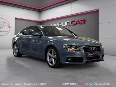 Audi a4 a4 2.0 tdi 143 s line radar av arr / attelage / bluetooth occasion simplicicar veauche simplicicar simplicibike france