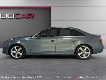 Audi a4 a4 2.0 tdi 143 s line radar av arr / attelage / bluetooth occasion simplicicar veauche simplicicar simplicibike france