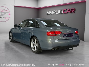 Audi a4 a4 2.0 tdi 143 s line radar av arr / attelage / bluetooth occasion simplicicar veauche simplicicar simplicibike france