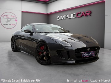 Jaguar f-type coupe v8 5l essence suralimente 550 ch bva8 awd r   carplay / camera de recul occasion simplicicar lyon nord ...